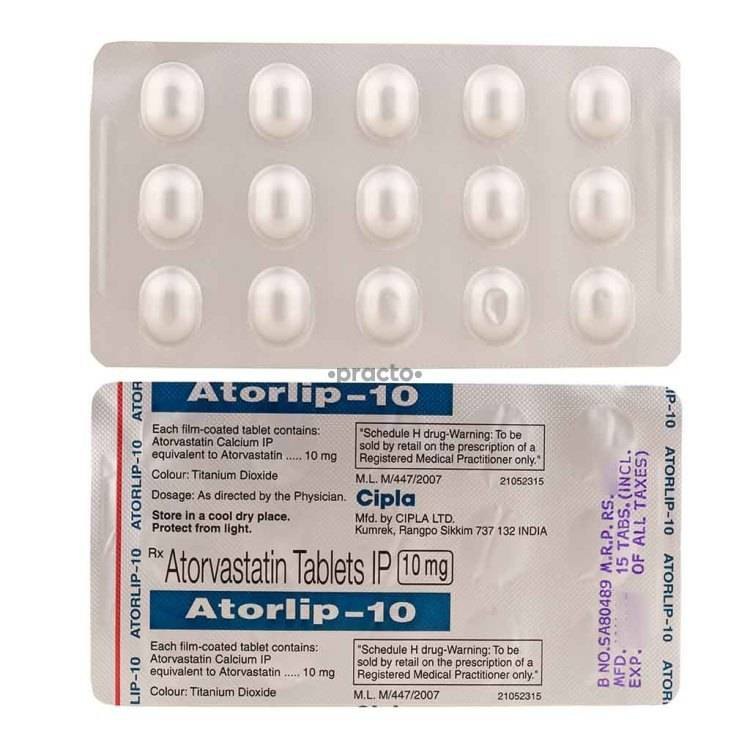 Atorlip 10mg Tab