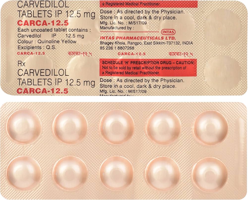 Carca-12.5mg Tab