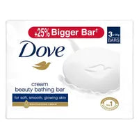Dove Cream Beauty Bathing Bar, 375 Gm (3x125 Gm)