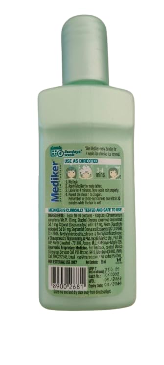 Mediker Anti Lice Treatment 50ml