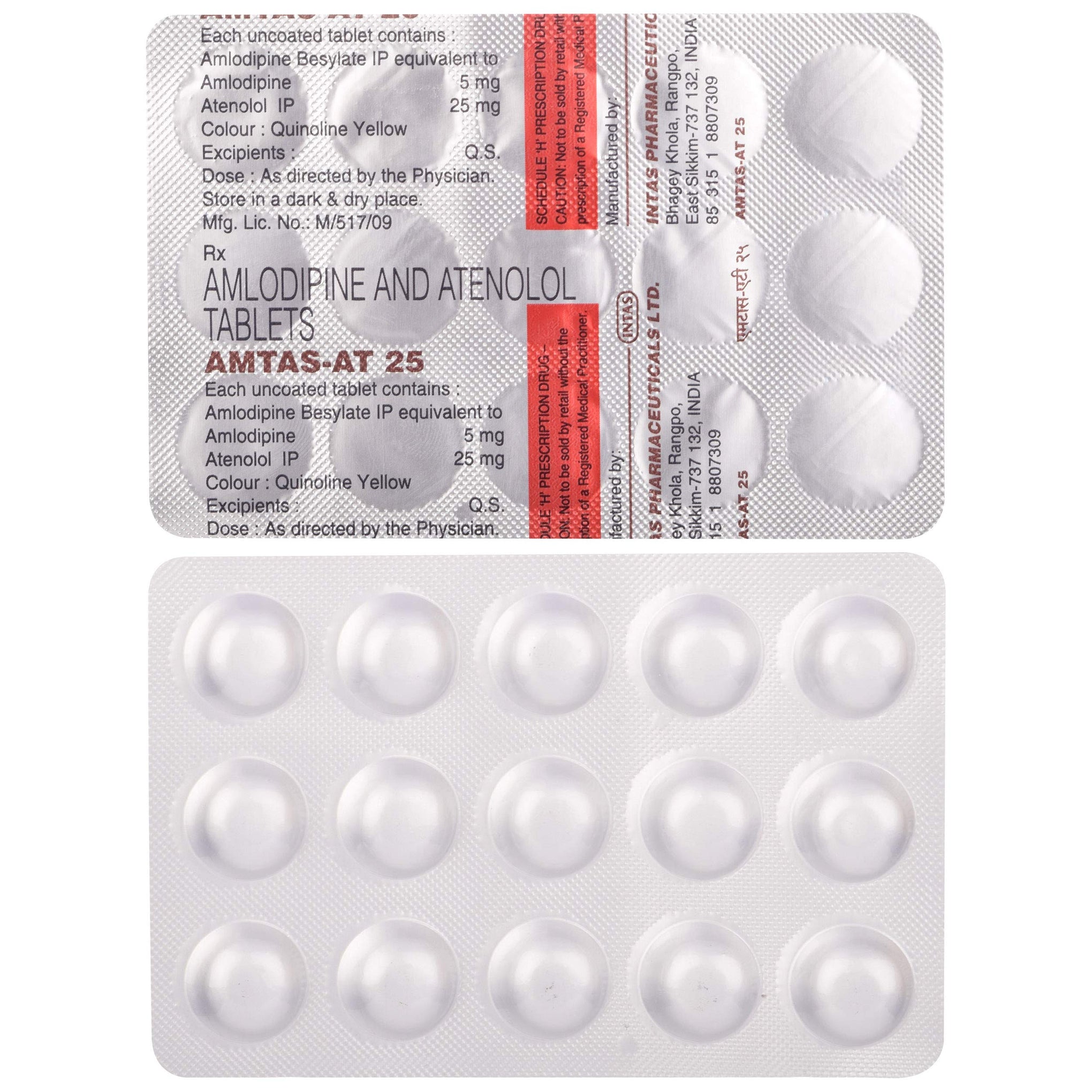Amtas-At 25mg Tab