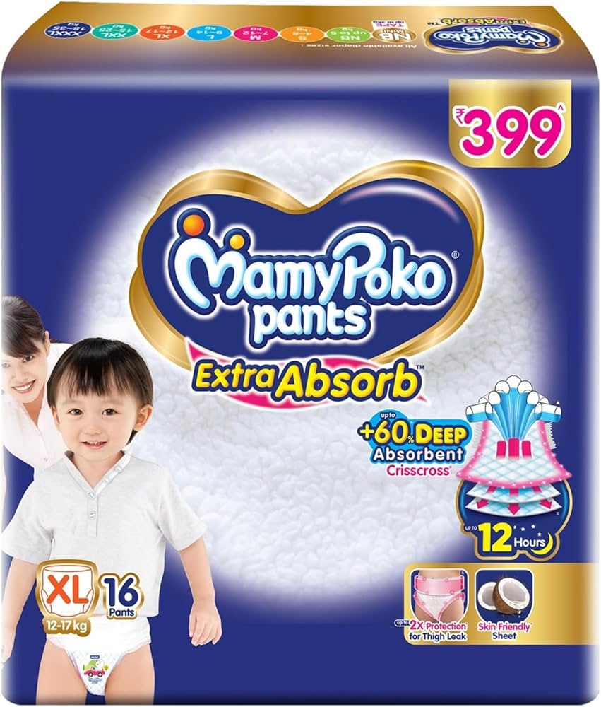 Mamypoko Pants Extra Absorb, Size Xl , 16 Pants