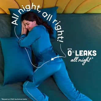Whisper Bindazzz Nights, Xl+, 7 Pads