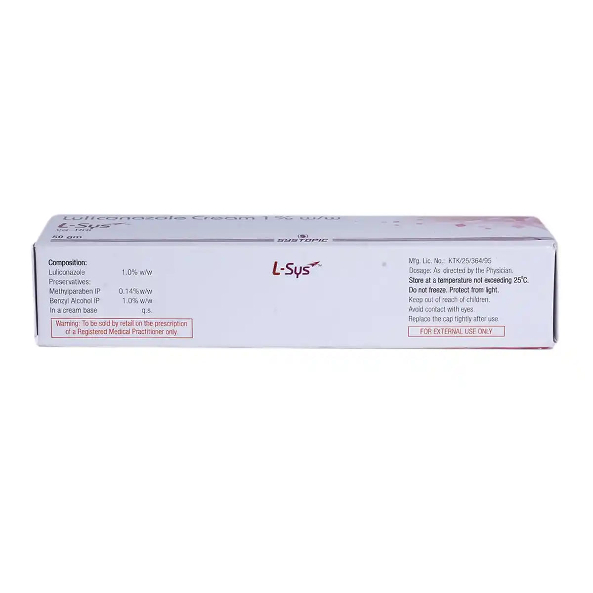 L Sys Cream 30gm