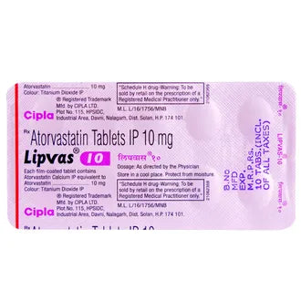 Lipvas 10 Tablet
