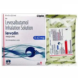 Levolin Res 0.63mg Respules