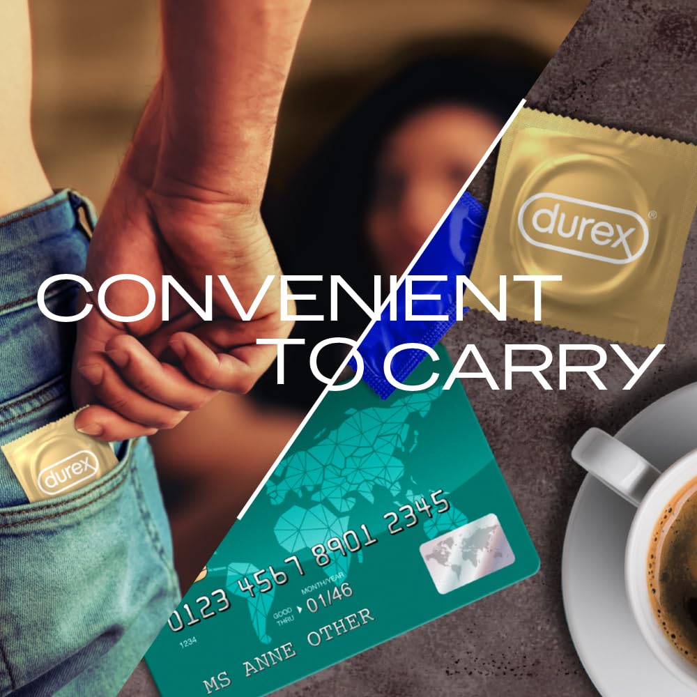 Durex Real Feel Condoms For Men - 3 Count | Latex Free