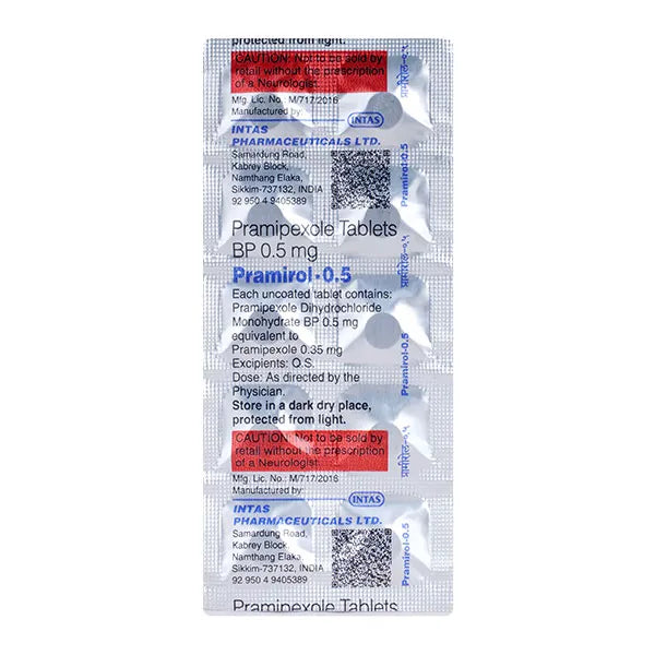 Pramirol 0.5 Mg