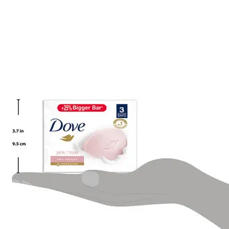 Dove Pink Beauty Bathing Bar, 375 Gm (3 X 125 Gm)
