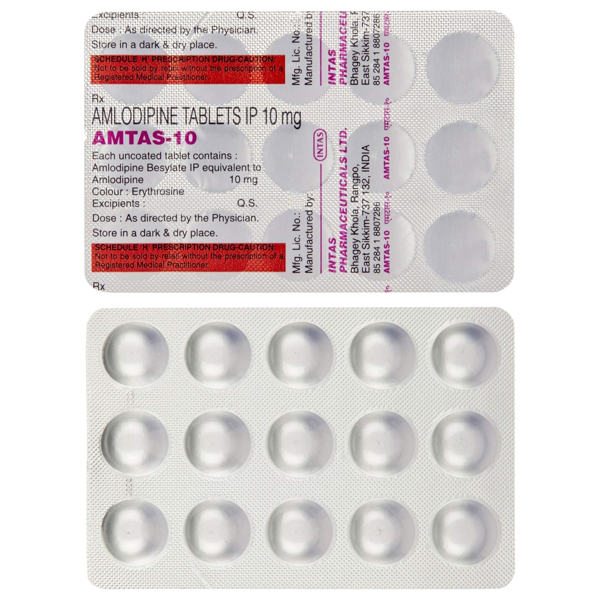 Amtas-10mg (1*15)
