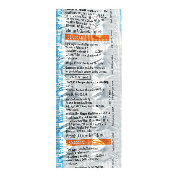 Vitamin A Chew Tab
