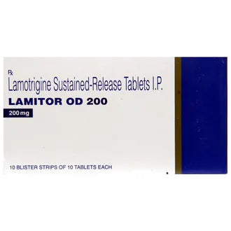 Lamitor Od 200mg Tab 10tab
