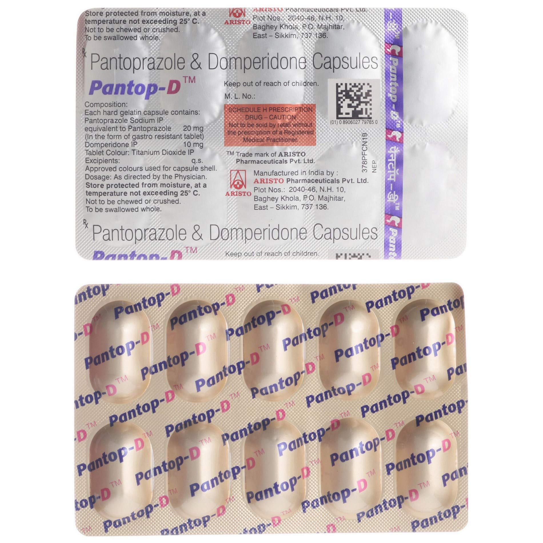 Pantop D Caps