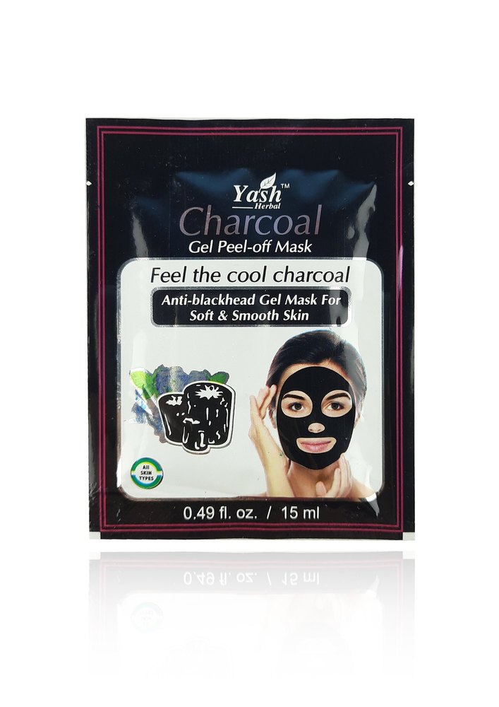 Yash Charcoal Gel Peel Off Mask 15ml