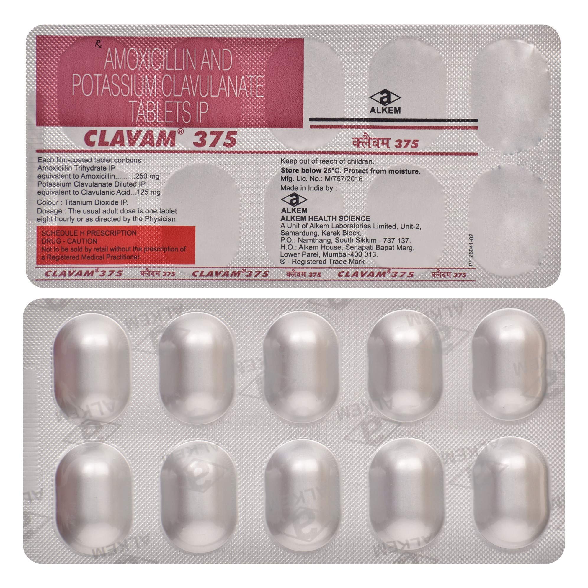 Clavam 375 Tab