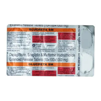 Glucreta Sm (10/100/1000) Tab 10